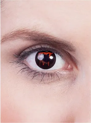 Produktbild von Blutendes Auge Kontaktlinsen - Karneval Fasching