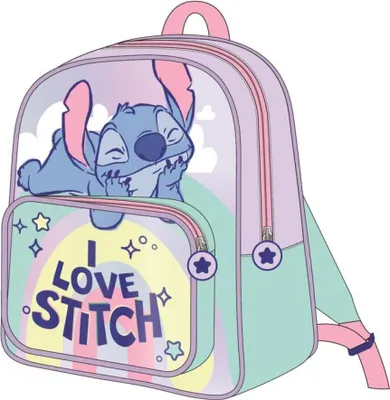 Produktbild von Cerda Group Stitch Kinderrucksack Rosa  Rosa One Size