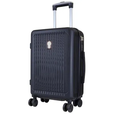 Produktbild von Handgepäck Hartschalenkoffer Toledo Kabinentrolley ABS kleiner Reisekoffer 34L mit 4 Rollen schwarz