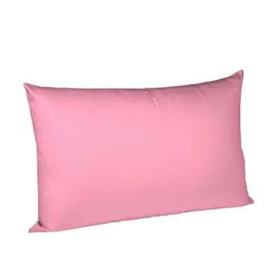 Produktbild von fleuresse Mako Satin Kissenbezug Colours Uni 40x60 cm Pink