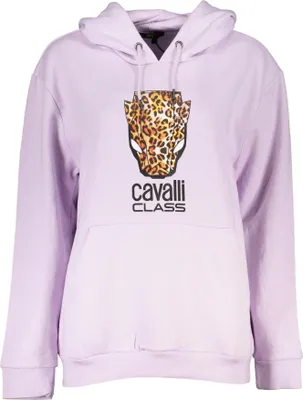 Produktbild von Cavalli Class Damen SWEATSHIRT Violett QXT66YCF062_VI03500 : Größe - 2XL Größe: 2XL