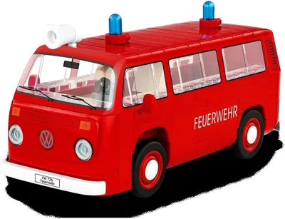Produktbild von Volkswagen T2b Feuerwehr (rot, Maßstab 1:35)