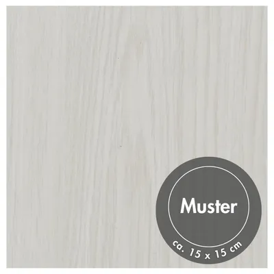 Musterzuschnitt eines selbstklebenden Vinylbodens in der Größe 15 x 15 cm.