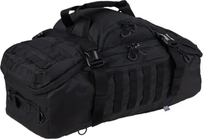 Immagine prodotto di 101 Inc. borsa da viaggio tattica per il weekend 3 in 1 - 80 litri - Nero