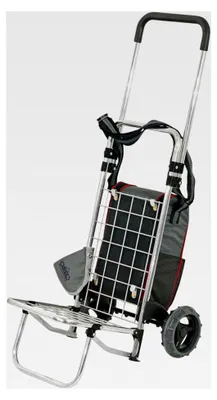 Produktbild von Erweiterbarer Transportwagen mit Kühltasche