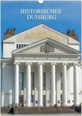 Produktbild von Historisches Duisburg (Wandkalender 2026 DIN A3 hoch), CALVENDO Monatskalender