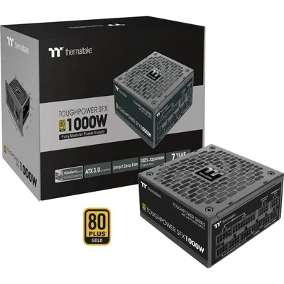 Image de Thermaltake SFX-1000AH2FKG Alimentation 1000 W 24 broches ATX SFX-L Noir