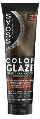 Produktbild von COLOR GLAZE mattierende Farbmaske mit Laminateffekt #Brown 130 ml