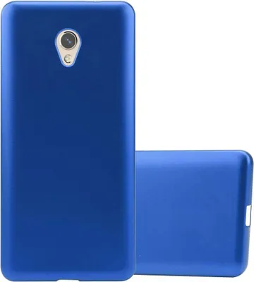 Produktbild von Cadorabo Schutzhülle für ZTE Blade V7 Hülle in Blau Handyhülle TPU Silikon Etui Cover Case