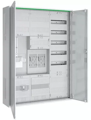 Produktbild von ABN Zählerschrank eHZ 2Z 1T-3Pkt 1V 1APZ HLAK/OKK IP44 SKII 5-polig BxHxT: 800x1100x210mm ABNRS307E0232
