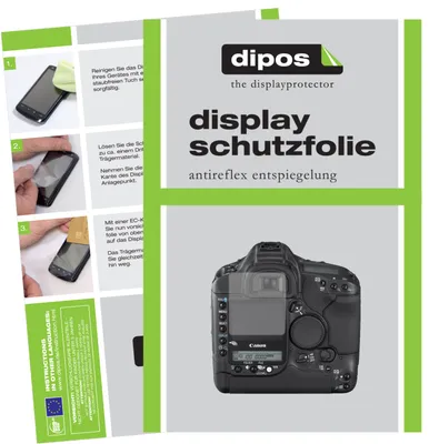 Zdjęcie produktu dla 6x folia ochronna do Canon Eos 1DS Mark II matowa folia ochronna na ekran dipos