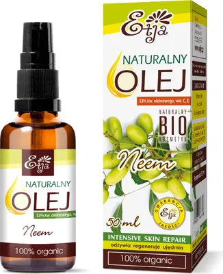 Zdjęcie produktu dla Etja Naturalny Olej Neem, 50 ml