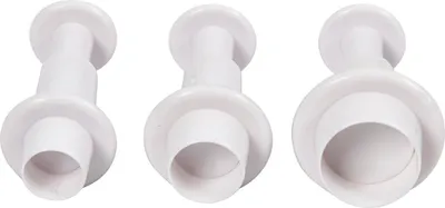 Produktbild von Creativ Company 782876, Weiß, Kunststoff, 1,1 cm, 1,3 cm, 1,7 cm, Sichtverpackung