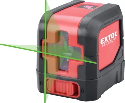 Image de laser zelený liniový, křížový samonivelační, 1H 1V