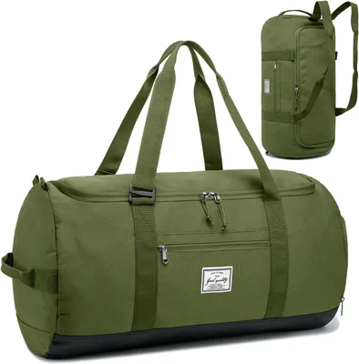 Produktbild von Sporttasche 60 l, mit Schuhfach, 61 x 32 x 32 cm, grün, für Reisen