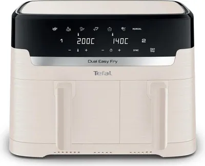 Obrázek produktu pro Horkovzdušná fritéza Tefal EY901AE0 Dual Easy Fry Essential White