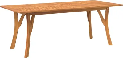 Produktbild von Gartentisch 200x90x75 cm Massivholz Akazie