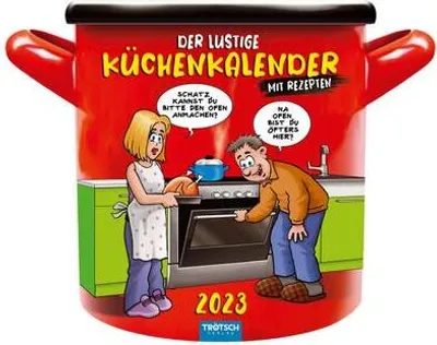 Produktbild von Trötsch Formkalender Der lustige Küchenkalender 2023