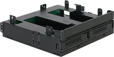 Image de ICY Dock MB732SPO-B We-Ra. IcyDock 2x6,3cm SAS/SATA HDD&SSD in 5,25"+ 1xslim ODD retail