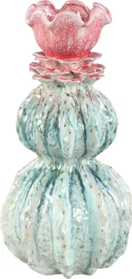 Produktbild von PTMD - Vase Tegain - Grün - 21x21x42cm