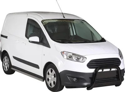 Zdjęcie produktu dla Listwa ochronna przedniego zderzaka do Ford Transit Courier 2014-2017 ø63 stalowa czarna