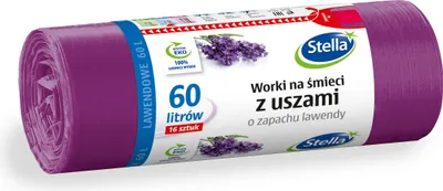Obrázek produktu pro PYTLE NA ODPAD 60 L Pytle na odpadky Pytle na odpadky 16 kusů
