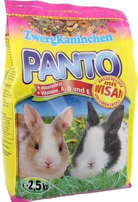 Produktbild von PANTO Zwergkaninchenfutter 2.5kg