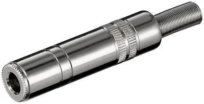 Produktbild von Goobay KM 63 MK, 6.35 mm, Edelstahl