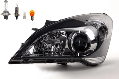 Produktbild von Scheinwerfer passend für Kia Cees Pro Ceed 09/2009- Links + Leuchtmittel 921011H070 921011H170 921011H500 Johns