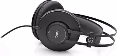 Produktbild von AKG K52, Kabelgebunden, 18 - 20000 Hz, Bühne/Studio, 200 g, Kopfhörer, Schwarz
