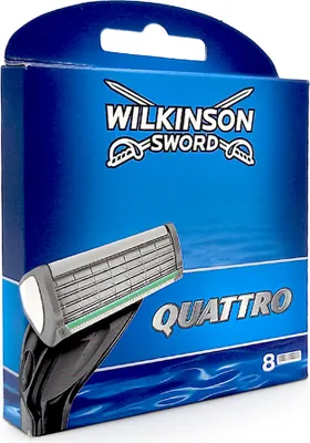 Produktbild von Wilkinson Quattro Rasierklingen, 8er Pack