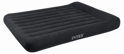 Produktbild von Intex - Luftbett - PillowRest Classic (blau) Luftmatratze Gästebett Reisebett Full 137xx191x23cm