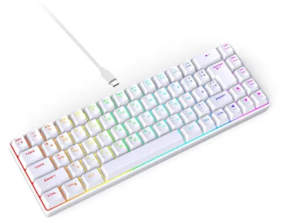 Obrázok produktu pre RGB herná klávesnica s 68 klávesmi a režimami osvetlenia