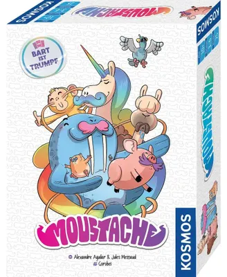 Produktbild von Moustache Kartenspiel – Tierisches Familien-Kartenspiel bunt