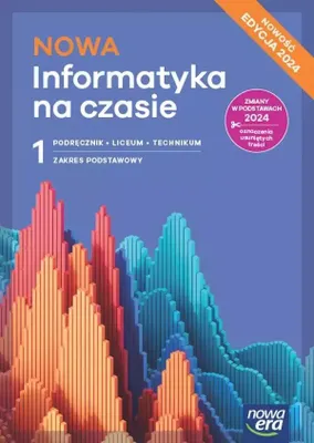 Zdjęcie produktu dla Informatyka na czasie LO1 podręcznik - praca zbiorowa 2024