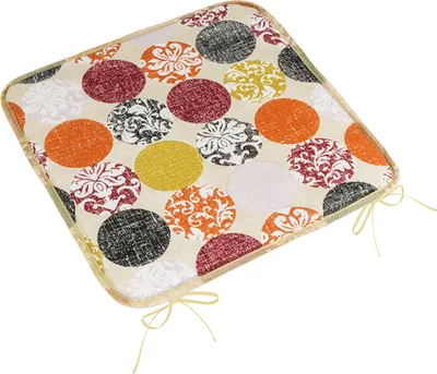 Obrázek produktu pro Sedák BERTA hladký - 40x40 cm - Hnědá,Vínová,Oranžová