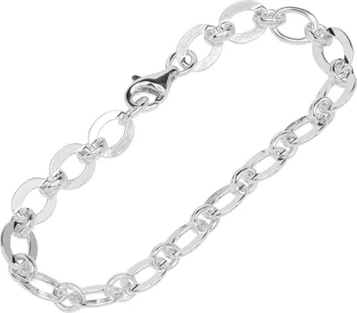 Produktbild von Armband 925 Sterling Silber 20cm Designer Kette Damen designer Armbandkette Neu