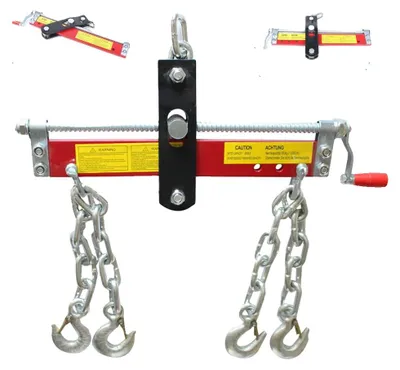 Produktbild von Motorbalancer, Stahlplatte, 45x26,5x28,5 cm, 5,8 kg, 260 mm - 315 mm, 900 kg Tragfähigkeit