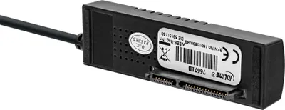 Obrázek produktu pro InLine 76671B, Černá, 25 mm, 1100 mm, 20 mm, 177 g, 143 mm