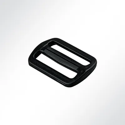 Produktbild von Lysel Kunststoff Schieber, (BxL) 30x28mm in Schwarz (10 Stück)