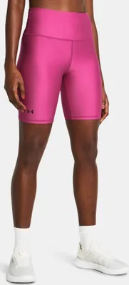 Produktbild von Under Armour Damen HeatGear Bike Shorts - 1360939, Farbe:Pink Combo, Textil:XS