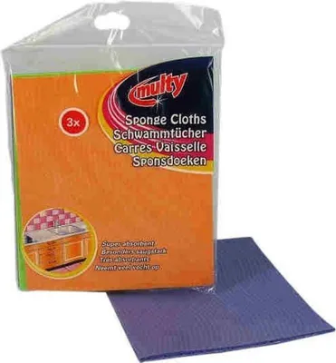 Obrázek produktu pro Multy houbové ubrousky - 3 kusy