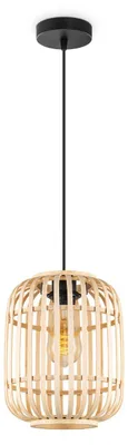 Produktbild von Home Sweet Home Bohemian Pendelleuchte Bambusschirm Ø21,5 x 131 cm (B X H)