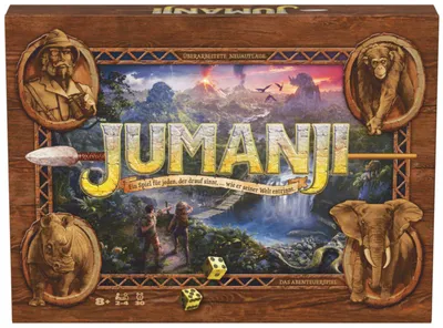 Image de Jeu de société familial pour 2 à 4 joueurs, dès 8 ans. Jeu de plateau Jumanji, nouvelle édition