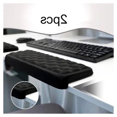 Produktbild von 2 Armlehnen für Schreibtische, Handgelenkstützen für Büro und Zuhause