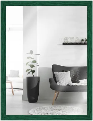Produktbild von MendeFrames Wandspiegel H300 Klassisch dunkelgrün 50x70 cm