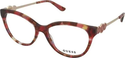 Produktbild von Guess GU50230 Red/avana 53/16/140 Damen Brillen