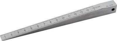 Obrázok produktu pre Merací klin 0,5-15 mm oceľ Odčítanie 0,1 mm
