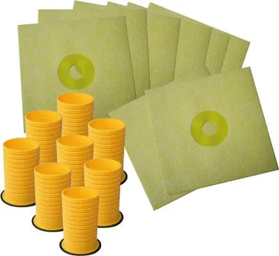 Produktbild von Haas OHA® Dicht-Set C, 8 Dichtfix 1/2" + 8 Dehnzonenmanschetten nach DIN 18534