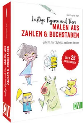 Obrázek produktu pro Lustige Figuren und Tiere malen aus Zahlen & Buchstaben